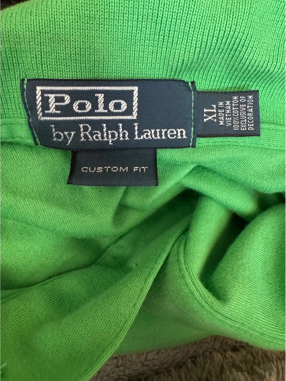 Polo Ralph Lauren Classic Green Polo Shirt